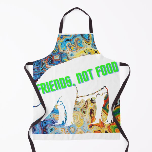 Item preview, Friends, Not Food (Green Text) designed and sold by DrGin-and-Juice.