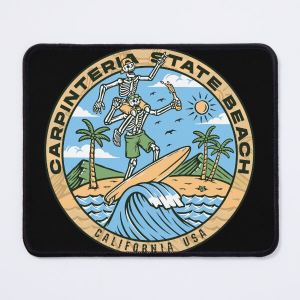Item preview, Carpinteria State Beach Skeleton Bros designed and sold by LanikaiBeach.