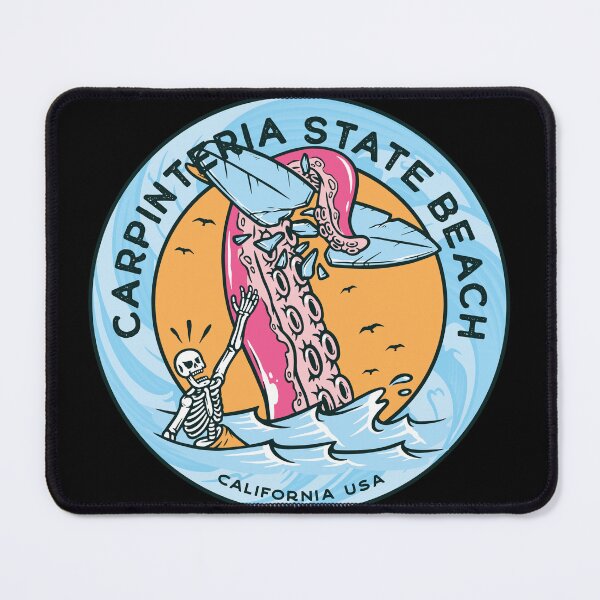 Item preview, Carpinteria State Beach Tentacle Surfboard designed and sold by LanikaiBeach.