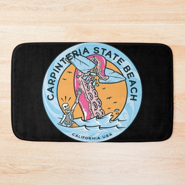 Item preview, Carpinteria State Beach Tentacle Surfboard  designed and sold by LanikaiBeach.