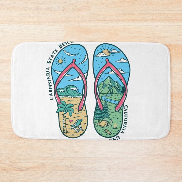 Item preview, Carpinteria State Beach Sandals designed and sold by LanikaiBeach.