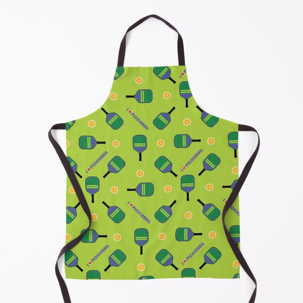Item preview, New! I <3 Pickleball on vivid green designed and sold by EvieWoj.