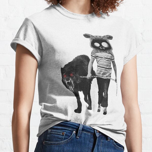 out for a walk (black and white) Classic T-Shirt