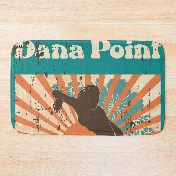 Item preview, Dana Point Retro Surfer Girl designed and sold by LanikaiBeach.
