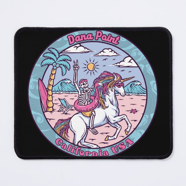 Item preview, Dana Point Skeleton Unicorn designed and sold by LanikaiBeach.