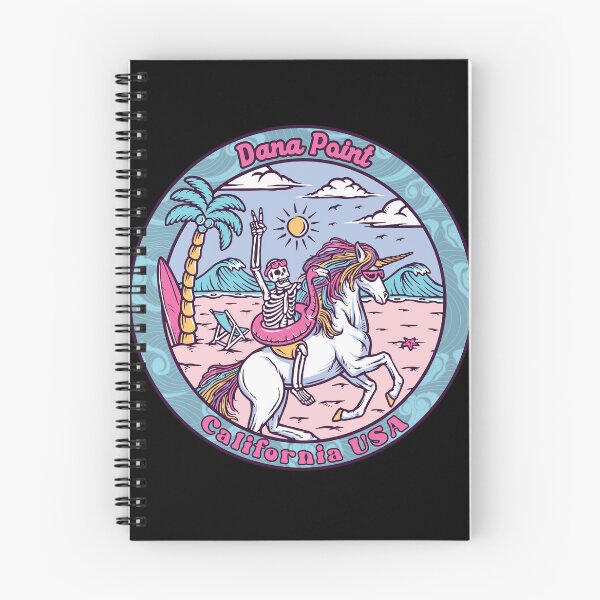 Item preview, Dana Point Skeleton Unicorn designed and sold by LanikaiBeach.