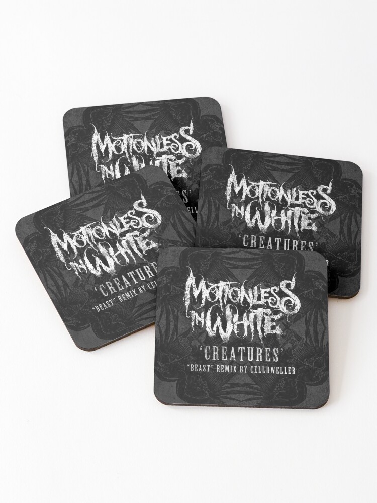 Thumbnail 1 of 5, Coasters (Set of 4), Motionless In White creatures designed and sold by LindaLarsonS.