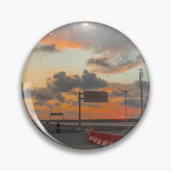 Item preview, Beautiful Sunset View on the Road designed and sold by shellagrash.