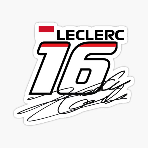 Item preview, Formula 1 Charles Leclerc #16 designed and sold by TaylorsGallery.
