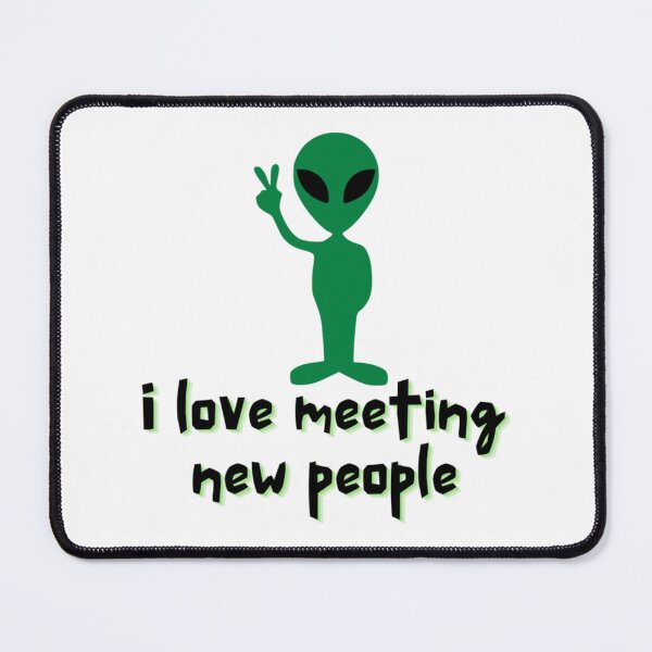 Item preview, J'aime rencontrer de nouvelles personnes designed and sold by LuisBauer10.