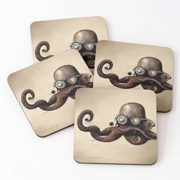 Item preview, Steampunk octopus 1 designed and sold by shaldoryn.