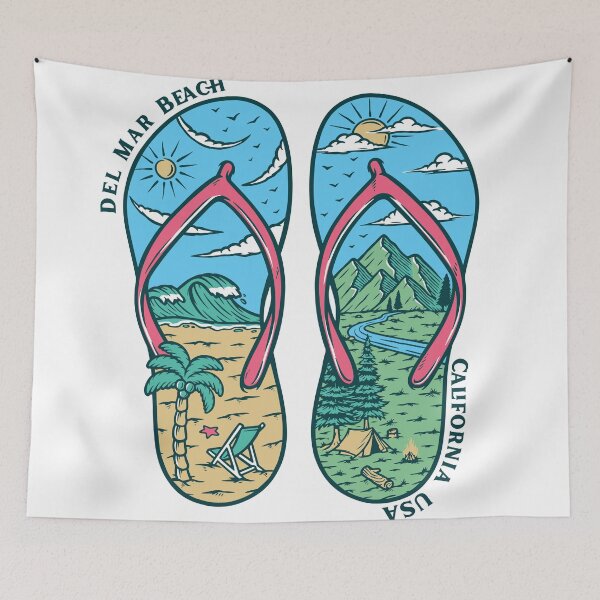Item preview, Del Mar Beach Sandals designed and sold by LanikaiBeach.