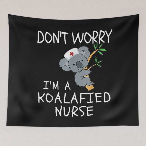 Item preview, Don't worry I'm a KOALAfied Nurse! Koala Nurse T-Shirt designed and sold by Kanter-Gabay.
