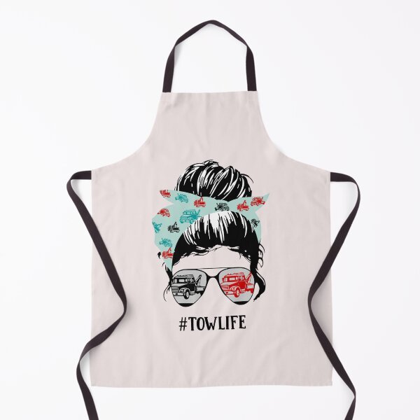 Item preview, Tow Wife Life Messy Bun Messy Bun Hair Bandana Sunglasses designed and sold by Makebashington.