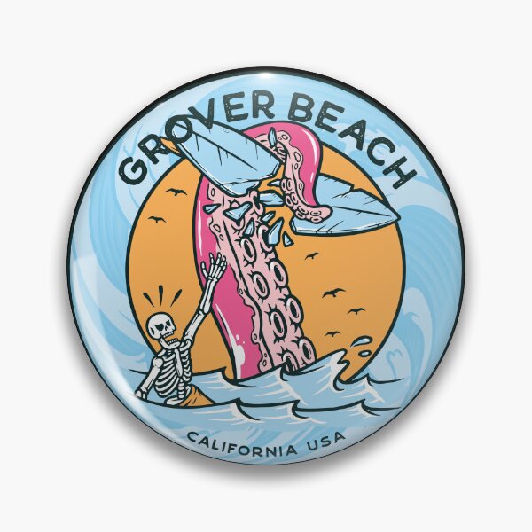 Item preview, Grover Beach Tentacle Surfboard  designed and sold by LanikaiBeach.