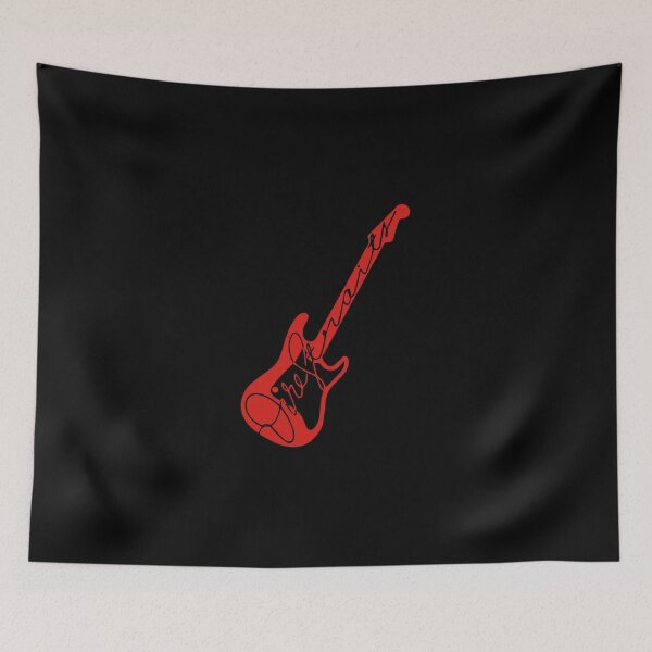 Item preview, Red Dire Straits Guitar T-shirt classique designed and sold by maratvviralph.