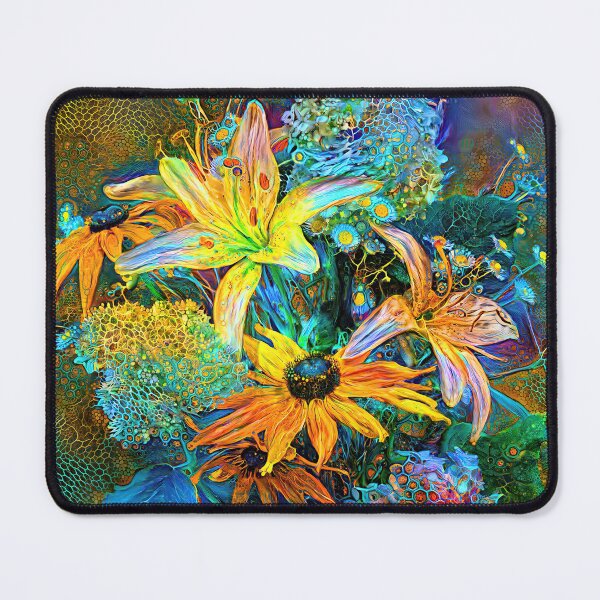 Item preview, Abstract Art | Deep Style abstraction | Flowers designed and sold by blackhalt.