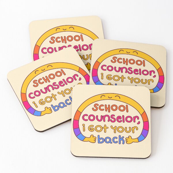 Item preview, School Counnselor, I got your back designed and sold by Paperfly Studio.