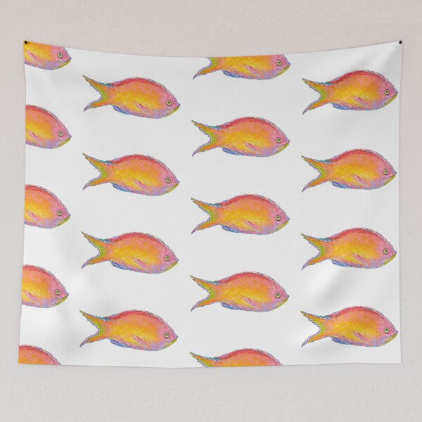 Item preview, Tropical Fish art designed and sold by MatsonArtDesign.