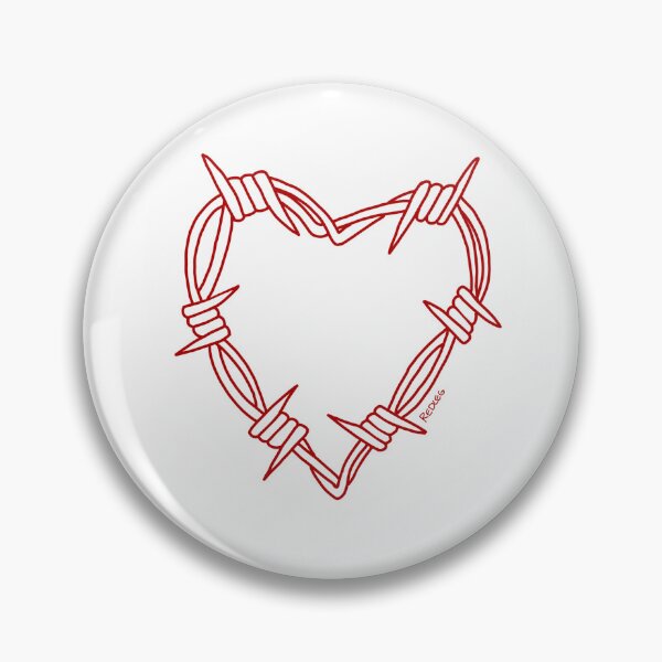 Item preview, Copy of Barbed Wire Heart (RED) designed and sold by redlegliv.