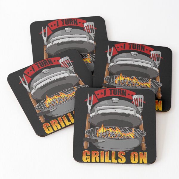 Item preview, Barbeque I Turn Grills ON BBQ Funny Dad designed and sold by Hananiah Merch.
