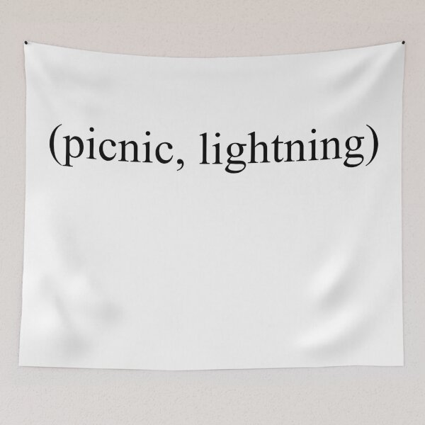 Item preview, "Picnic, Lightning" From Nabokov's Lolita designed and sold by brutal-world.