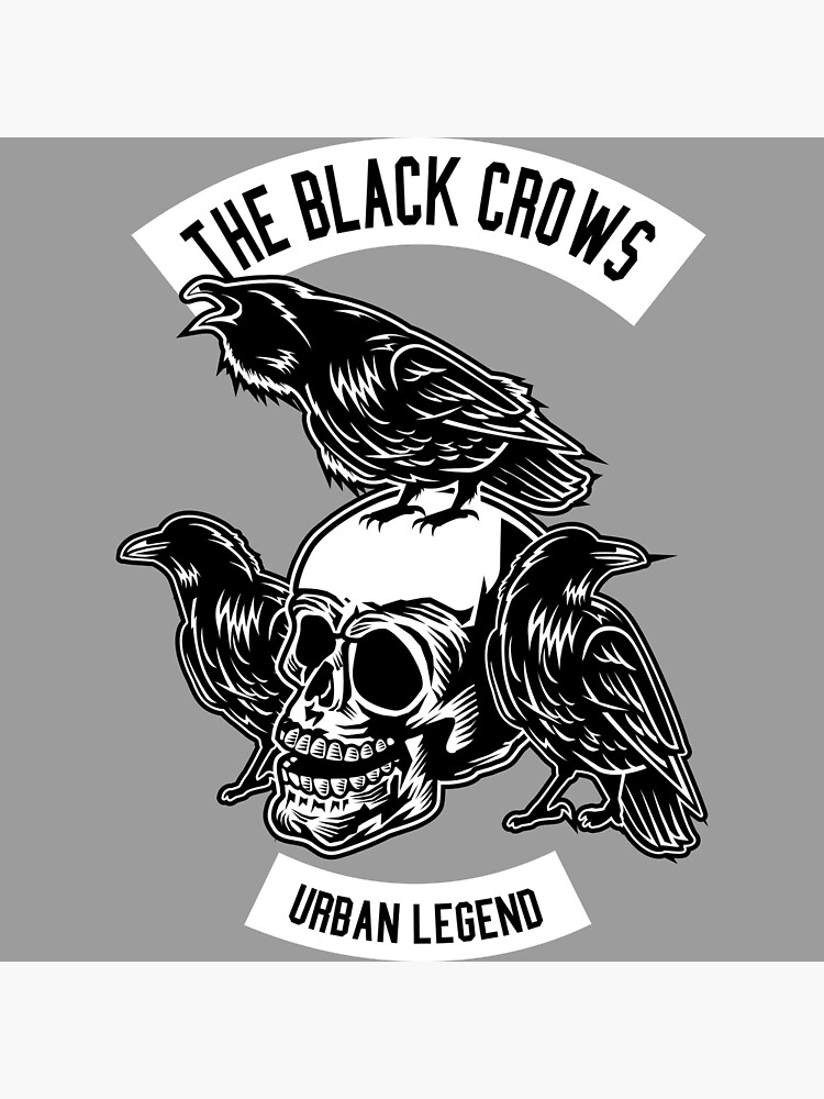 "1442 The Black Crows" Poster for Sale by TokudaMiho Redbubble