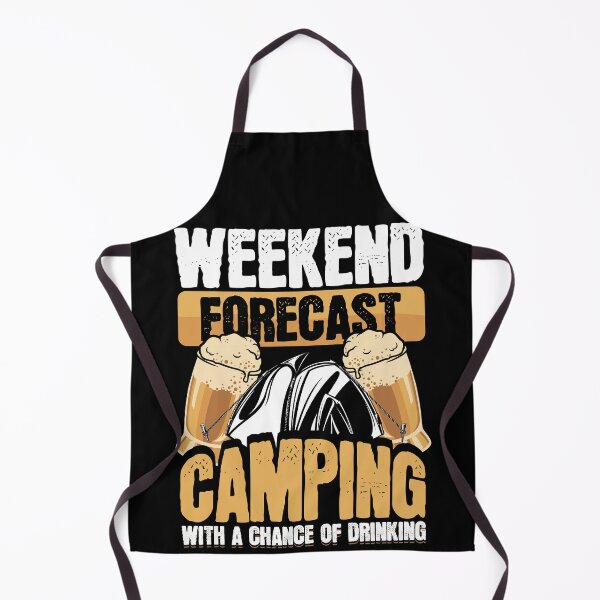 Item preview, Funny Camper Weekend Forecast Camping Beer Drinking designed and sold by Hananiah Merch.