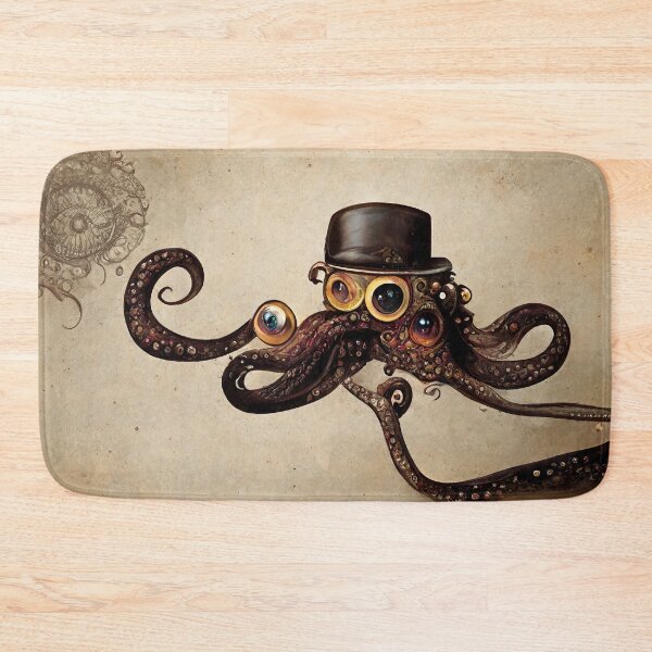 Item preview, Steampunk octopus 2 designed and sold by shaldoryn.
