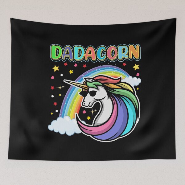 Item preview, Dadacorn Daddycorn Dad of the Unicorn Fathers Day designed and sold by Hananiah Merch.