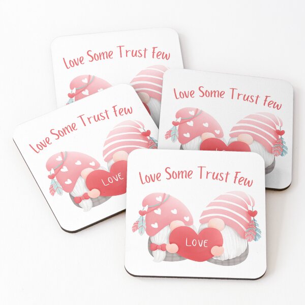 Item preview, Love some trust few cute gnomes in love designed and sold by Ivy-si.