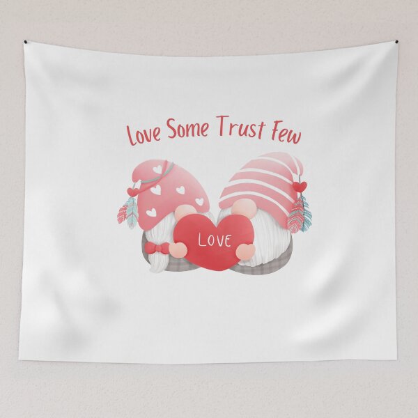 Item preview, Love some trust few cute gnomes in love designed and sold by Ivy-si.