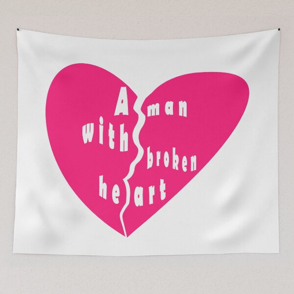 Item preview, A Man With Broken Heart designed and sold by Downtodarkness.