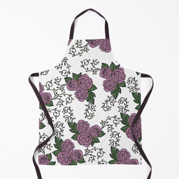 Item preview, Vintage Pink Rose Floral Pattern On White designed and sold by GraphicsClub.