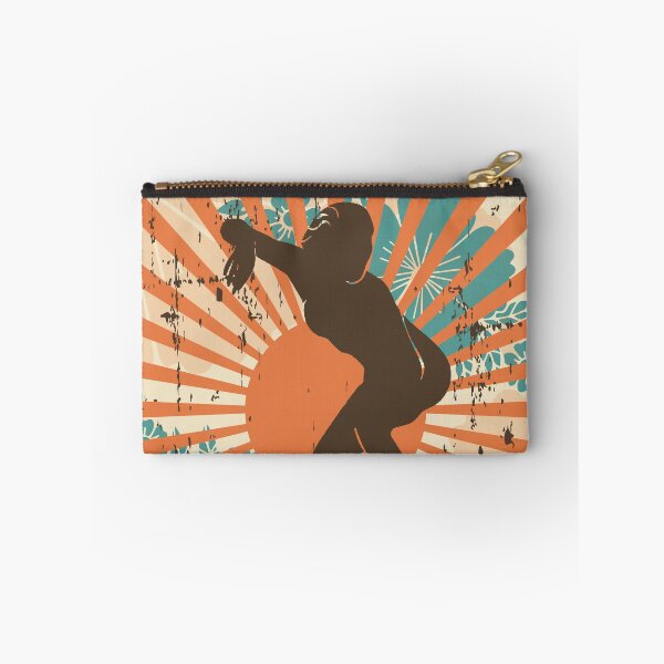 Item preview, Moonlight State Beach Retro Surfer Girl designed and sold by LanikaiBeach.