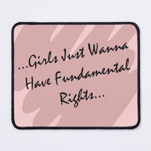 Item preview, Girls just Wanna have Fundamental Rights designed and sold by Glorious-Goods.
