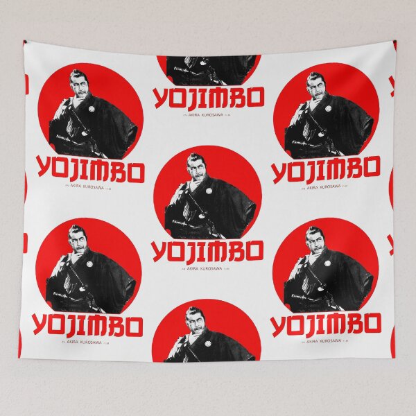 Item preview, YOJIMBO SANJURO AKIRA KUROSAWA CLASSIC SAMURAI TOSHIRO MIFUNE designed and sold by Bradley Senger.