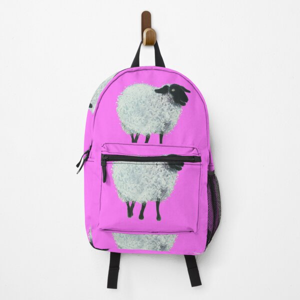 Item preview, Suffolk sheep on pink designed and sold by MatsonArtDesign.