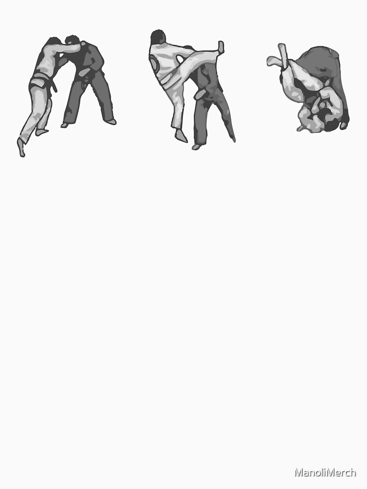 "Flying Armbar (BJJ / Judo / Wrestling)" Tshirt by ManoliMerch Redbubble