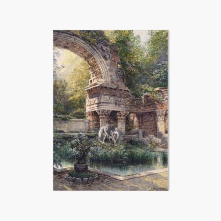 Item preview, FriedrichFrank. The Roman ruins of Schönbrunn. designed and sold by likiska.