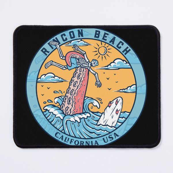 Item preview, Rincon Beach Skeleton Tentacle designed and sold by LanikaiBeach.