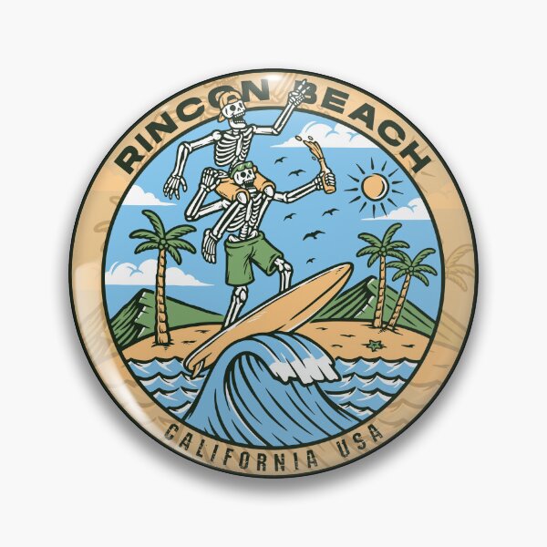 Item preview, Rincon Beach Skeleton Bros designed and sold by LanikaiBeach.