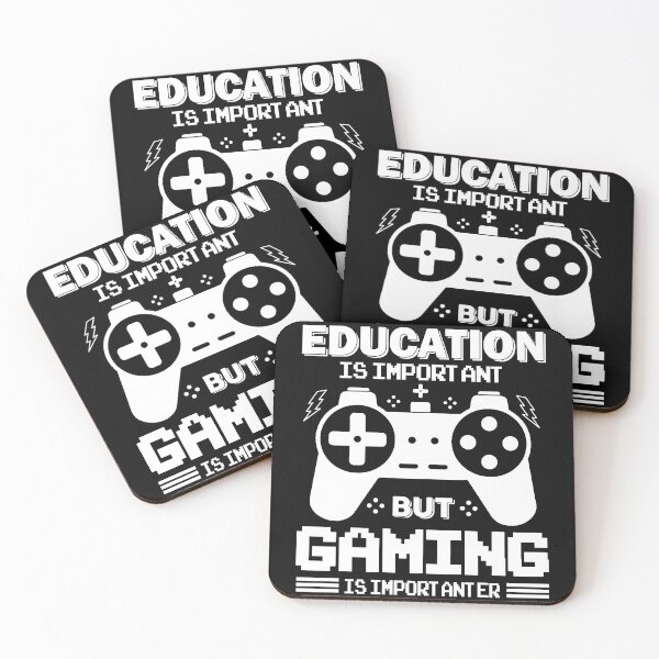 Item preview, Funny Gamer Education Important Gaming Importanter designed and sold by Hananiah Merch.
