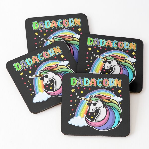 Item preview, Dadacorn Daddycorn Dad of the Unicorn Fathers Day designed and sold by Hananiah Merch.