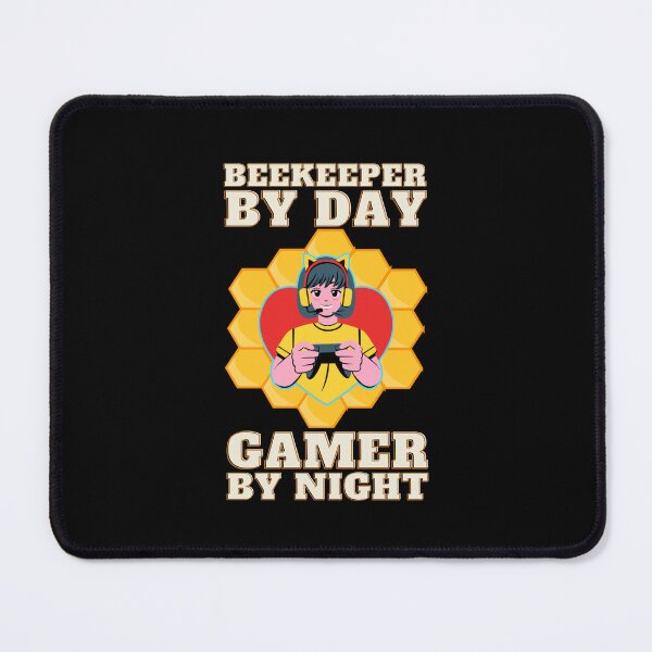 Item preview, Girl Gamer beekeeping - Beekeeper by Day Gamer by Night designed and sold by RandomDel.