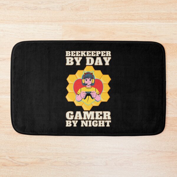 Item preview, Girl Gamer beekeeping - Beekeeper by Day Gamer by Night designed and sold by RandomDel.
