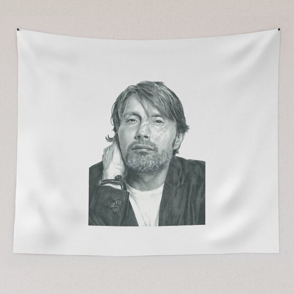 Item preview, Music Retro Handsome Mikkelsen Actor Mads Cool Graphic Gifts designed and sold by FabianDouglas.