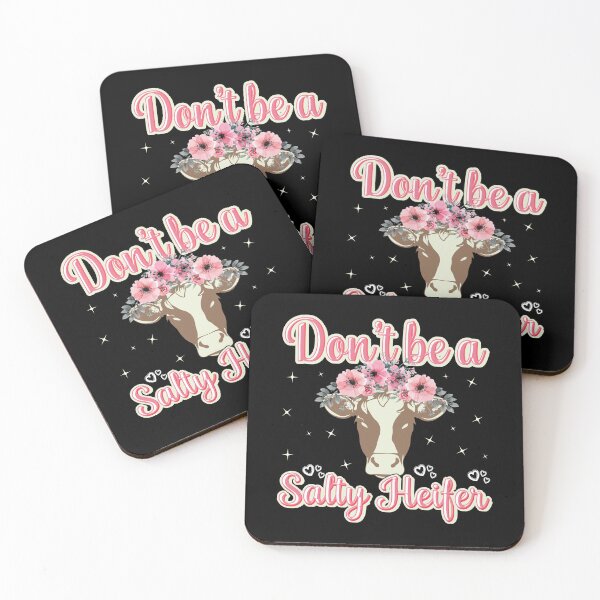 Item preview, Dont Be a Salty Heifer Cow Farmer Cowgirl designed and sold by Hananiah Merch.