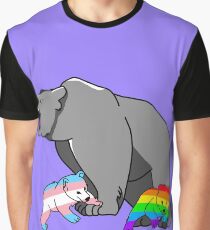 Mama/Papa Bear LGBT Pride Graphic T-Shirt