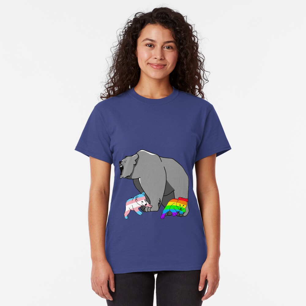 Mama/Papa Bear LGBT Pride Classic T-Shirt